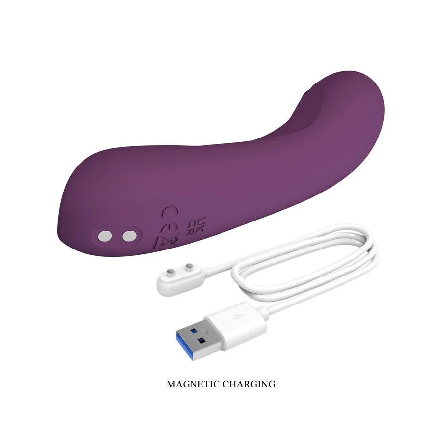 PRETTY LOVE - VIBRATEUR RECHARGEABLE LLOYDE 10 FONCTIONS VIOLET